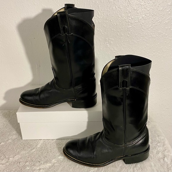 Laredo Black Women's Boots - Picture 2 of 10